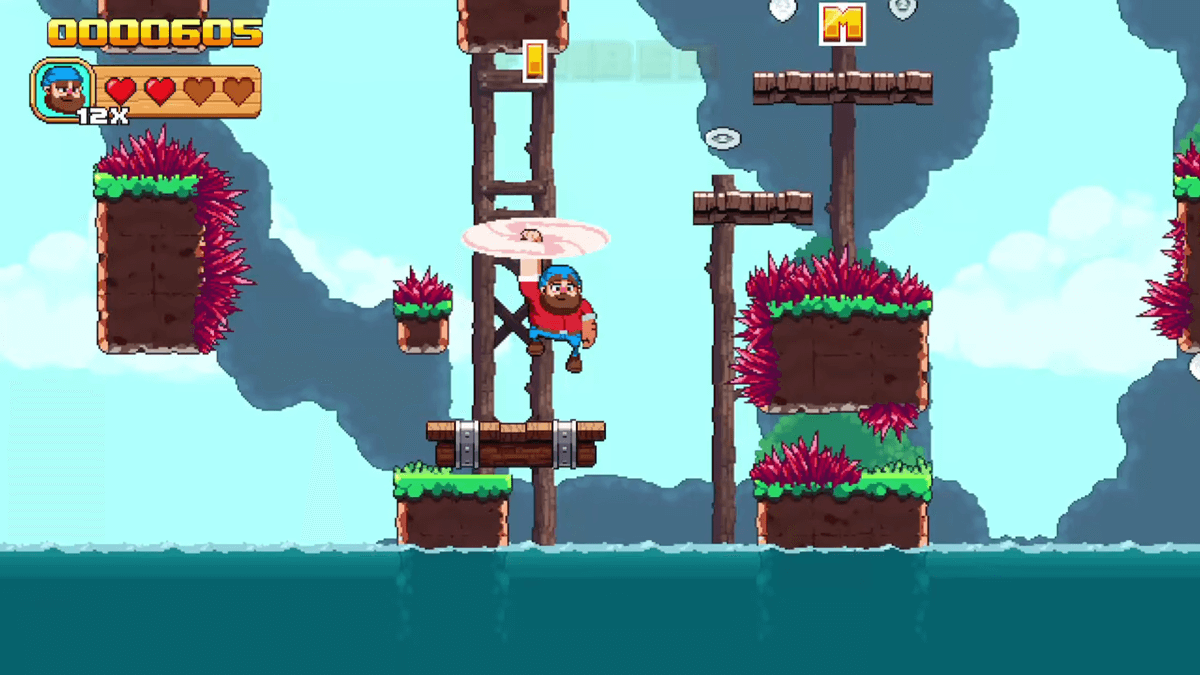 TataDeveloper - Platformówki: Timberman: The Big Adventure
