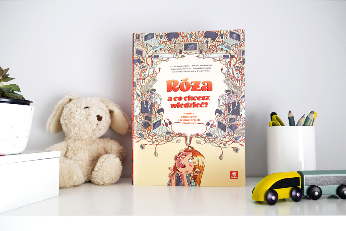 TataDeveloper - Róża, a co chcesz wiedzieć? Książka na półce