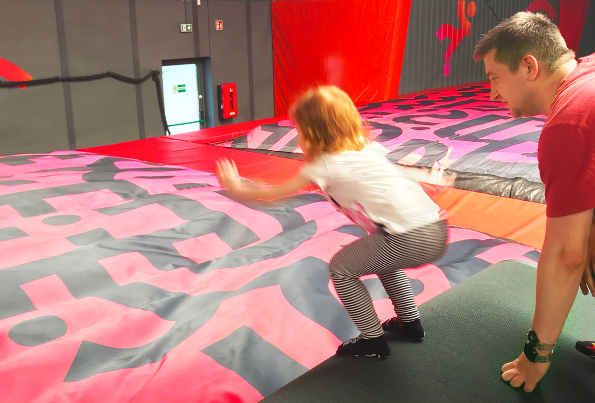 TataDeveloper - Trampoliny skok